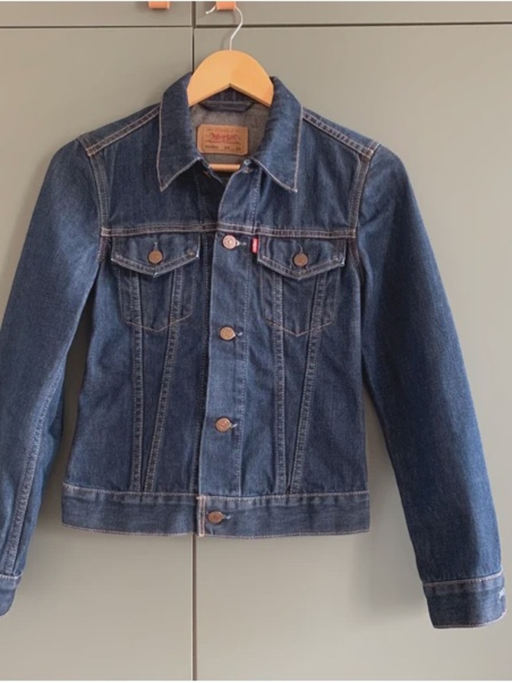 Levi's Classic Dark Blue Denim Jacket
